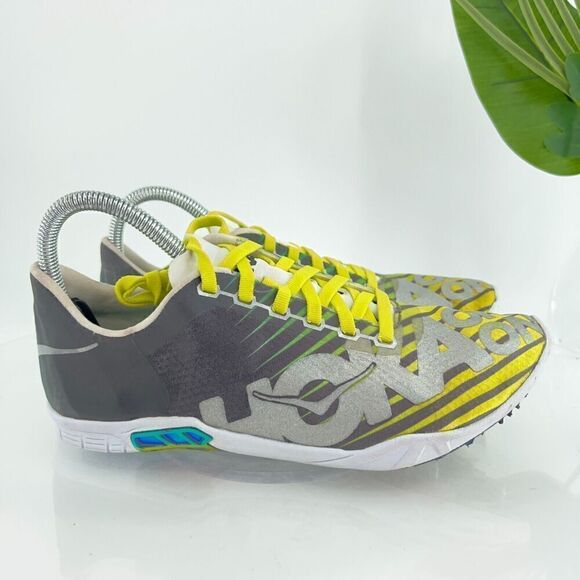 Hoka One One Speed Evo R Rio Women's 8 Shoes Running Track Yellow Green Silver - Picture 2 of 12